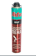 Пена монтажная летняя 805P профессиональная 850 мл (45 л) AKFIX