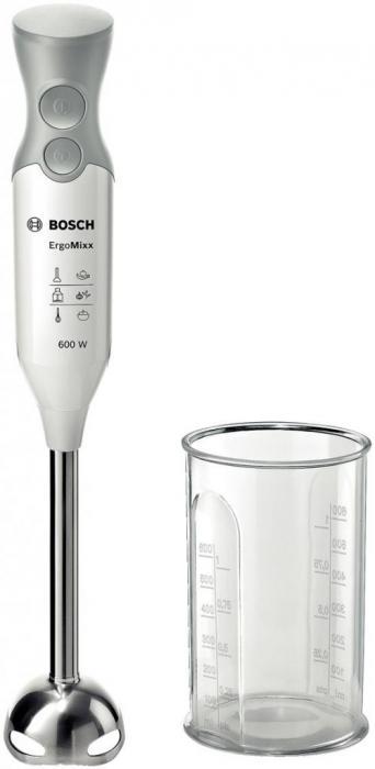 Блендер ручной погружной домашний Bosch MSM 66110 белый - фото 1 - id-p223977821