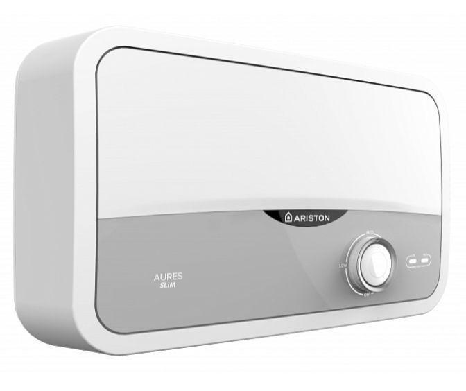 Настенный проточный водонагреватель электрический для воды ARISTON AURES S 3.5 SH PL проточный 3520016 - фото 2 - id-p223415850
