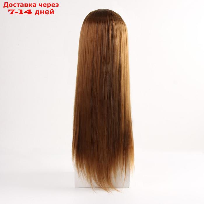 Голова учебная, искусственный волос, 55-60 см, без штатива, цвет пшеничный - фото 2 - id-p224150946