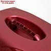 Переноска для животных "Сириус", 33,5 х 31 х 50 см, красный перламутр, фото 10