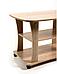Журнальный кофейный чайный сервировочный столик БИТЕЛ СЖ-1 Дуб Сонома деревянный подкатной стол на колесиках, фото 3