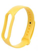 Aксессуар Ремешок Zibelino для Mi Band 5 Silicone Yellow ZBS-XIMB5-YEL