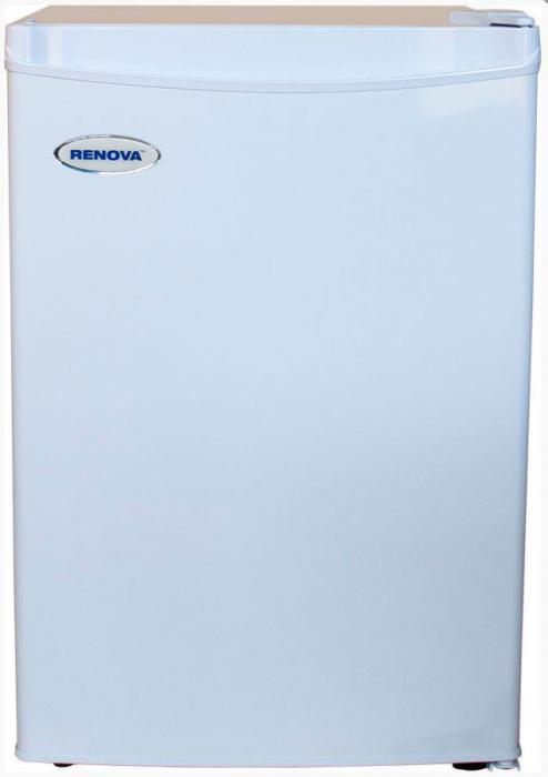 Маленький однокамерный мини холодильник однодверный RENOVA RID-80W - фото 1 - id-p223772467