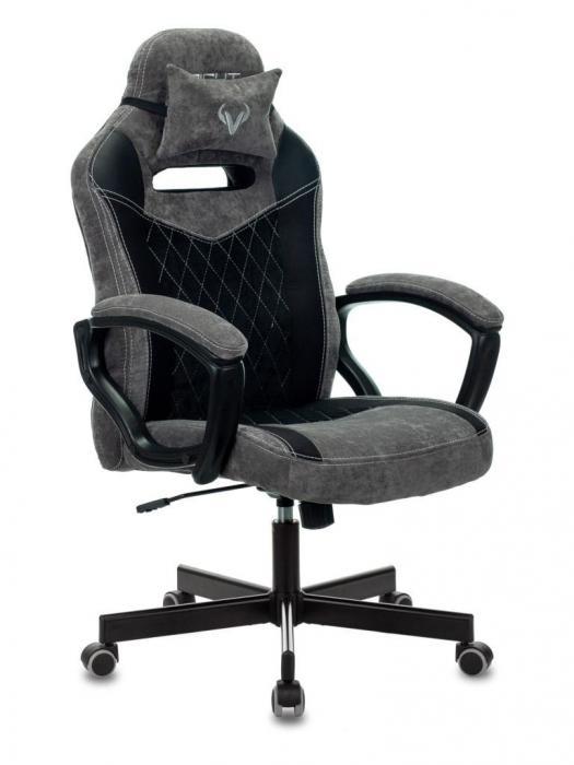Компьютерное кресло Zombie Viking 6 Knight Black тканевое геймерское игровое из ткани эргономичное для геймера - фото 1 - id-p224101811
