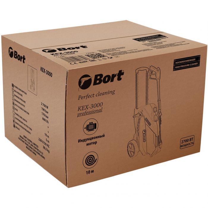 Аппарат мойка высокого давления Bort KEX-3000 минимойка мобильная автомойка - фото 9 - id-p224101816