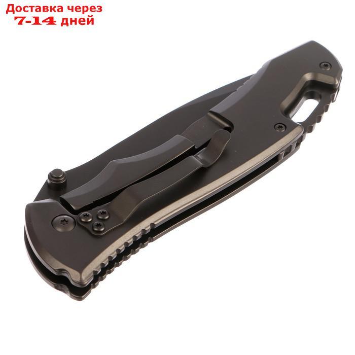 Складной нож Stinger с клипом, 133 мм, рукоять: нержавеющая сталь, подарочный бокс - фото 3 - id-p224150998