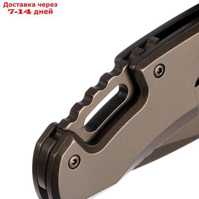 Складной нож Stinger с клипом, 133 мм, рукоять: нержавеющая сталь, подарочный бокс - фото 4 - id-p224150998
