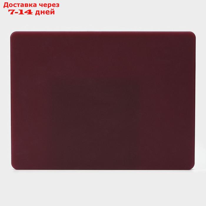 Доска разделочная, 40×30 см, толщина 1,2 см, цвет коричневый - фото 3 - id-p224149561