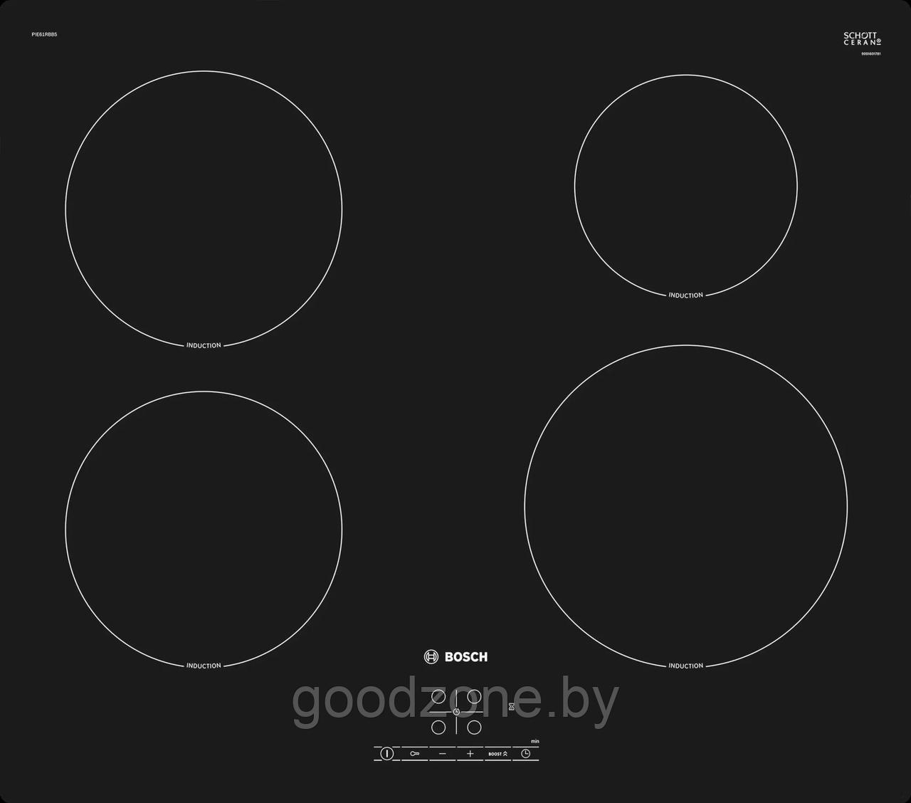 Варочная панель Bosch PIE61RBB5E