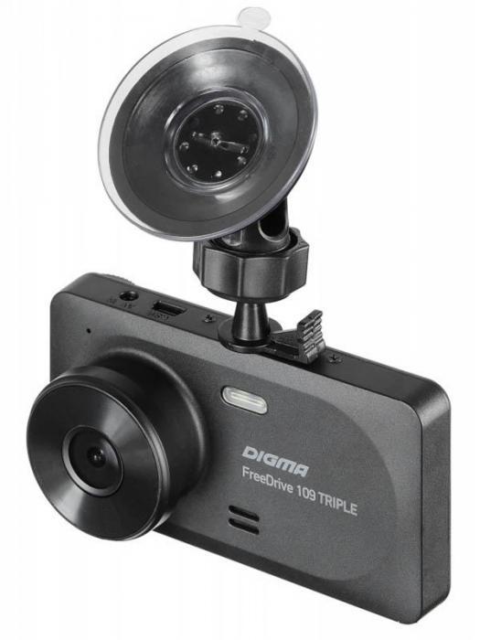 Автомобильный видеорегистратор с камерой заднего вида Digma FreeDrive 109 Triple FD109T 1117489 - фото 1 - id-p224101905