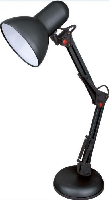 Настольная лампа на струбцине ENERGY EN-DL28 черная (366056) - фото 1 - id-p223772526