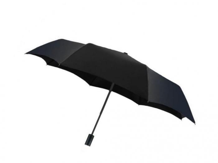 Зонт складной мужской Xiaomi 90 Points All Purpose Umbrella черный однотонный умный классический от дождя - фото 1 - id-p224101960