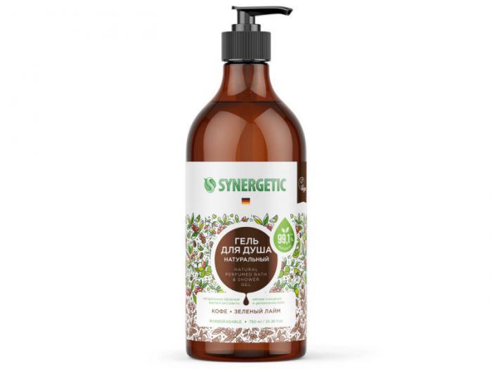 Гель для душа Synergetic Кофе и зеленый лайм 750ml 4607971452881 - фото 1 - id-p223519513