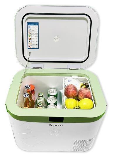Автомобильный холодильник компрессорный мини переносной автохолодильник мобильный в машину БИРЮСА НС-18P1 - фото 3 - id-p223864530