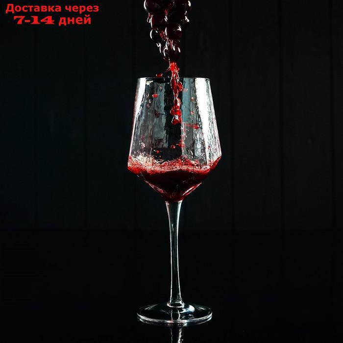 Набор бокалов для вина "Дарио", 500 мл, 7,3×25 см, 2 шт, цвет прозрачный - фото 6 - id-p224151101