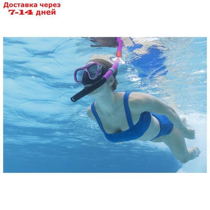 Набор для плавания Black Sea, для взрослых, маска, трубка, цвета МИКС, 24021 Bestway - фото 4 - id-p224147298