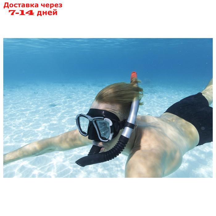 Набор для плавания Black Sea, для взрослых, маска, трубка, цвета МИКС, 24021 Bestway - фото 5 - id-p224147298