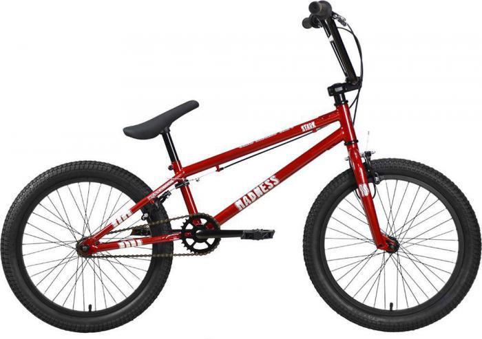 Трюковой велосипед бмх 20 дюймов для трюков триала фристайла подростка мальчиков STARK Madness BMX 1 красный - фото 1 - id-p223903504