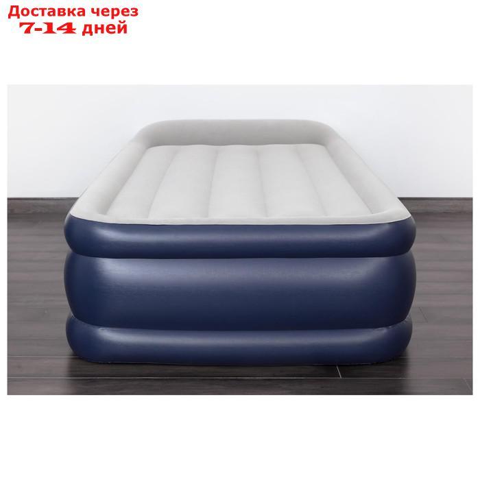 Кровать надувная Queen, 191 x 97 x 46 см, со встроенным электронасосом, 67628 - фото 5 - id-p224147393
