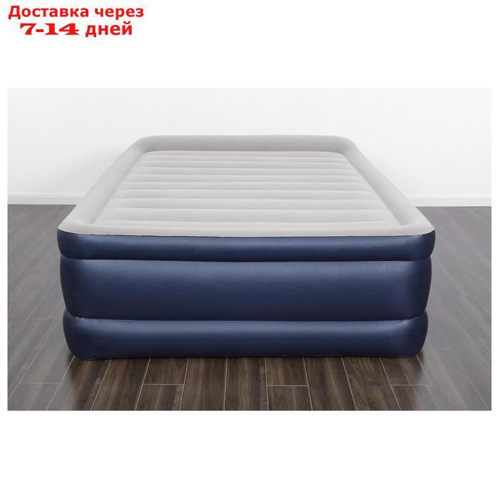 Кровать надувная Queen, 203 x 152 x 61 см, со встроенным электронасосом, 67690 - фото 4 - id-p224147394