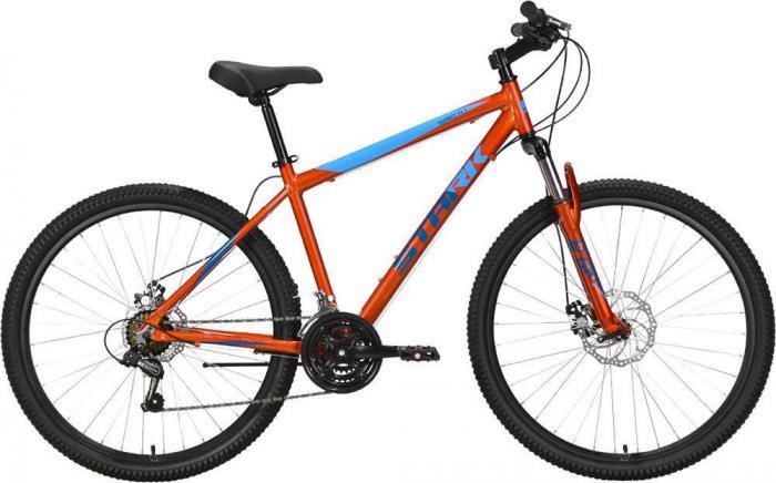 Горный велосипед хардтейл кросс кантри взрослый алюминиевый скоростной STARK Outpost 27.1 D оранжевый 18 рама - фото 1 - id-p223903513