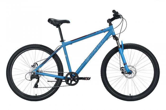 Горный велосипед хардтейл кросс кантри взрослый мужской скоростной STARK Respect 26.1 D Microshift синий - фото 1 - id-p223903517