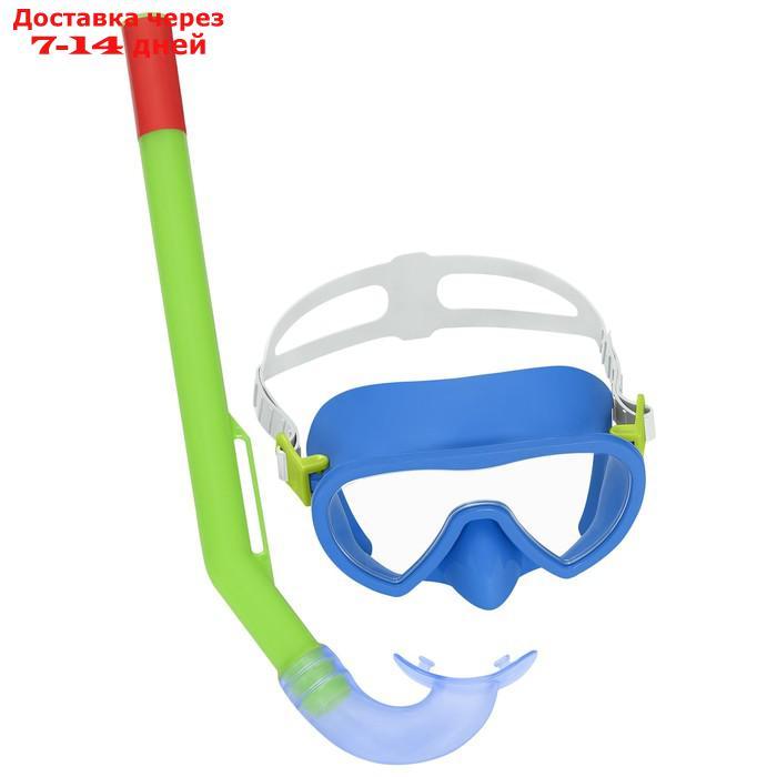 Набор для плавания Essential Lil' Glider, маска, трубка, от 3 лет, цвета МИКС, 24036 Bestway - фото 1 - id-p224149966