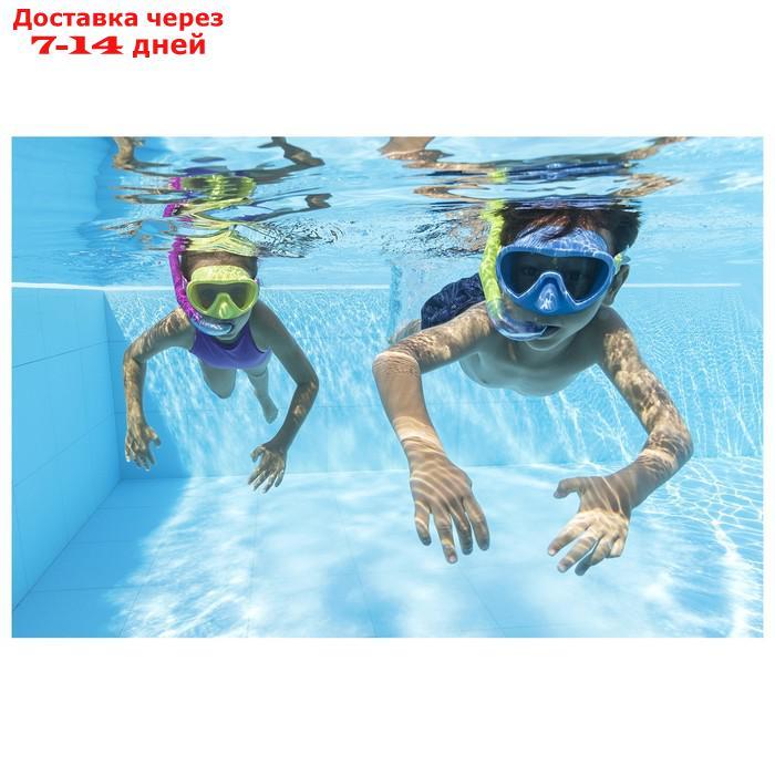 Набор для плавания Essential Lil' Glider, маска, трубка, от 3 лет, цвета МИКС, 24036 Bestway - фото 3 - id-p224149966