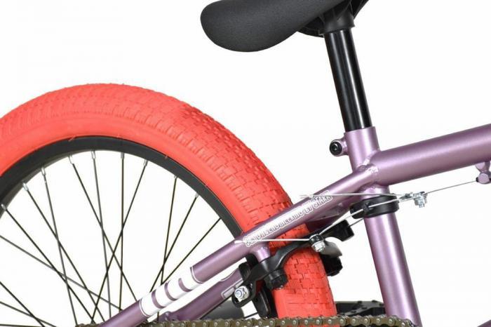 Трюковой велосипед bmx 20 дюймов для триала фристайла мальчиков детей ригид STARK Madness бмх 2 фиолетовый - фото 3 - id-p223903551
