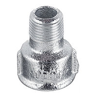 Муфта переходная чугунная оцинкованная 1 1/2" х 1" ВР-НР Platinum Gebo