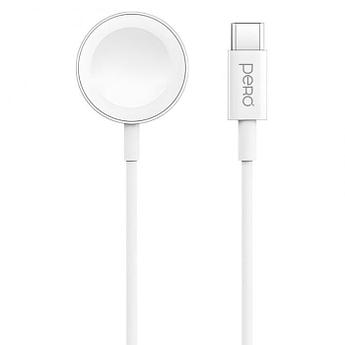 Зарядное устройство Pero TC19 USB-C ля APPLE Watch White TC19WH