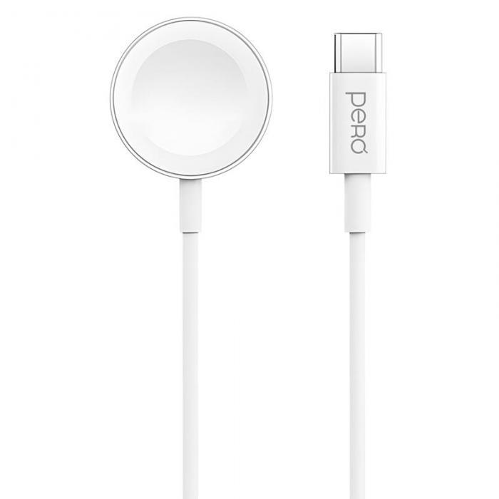 Зарядное устройство Pero TC19 USB-C ля APPLE Watch White TC19WH - фото 1 - id-p223961658