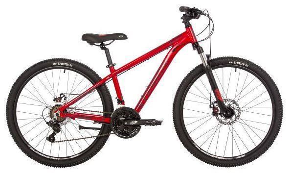 Горный велосипед 26 дюймов взрослый мужской скоростной алюминиевый легкий STINGER 26AHD.ELEMEVO.18RD3 красный - фото 1 - id-p223903569