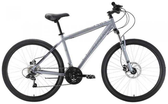 Горный велосипед хардтейл кросс кантри 27.5 дюймов скоростной алюминиевый STARK Tank 27.2 HD серый 18 рама - фото 1 - id-p223903585