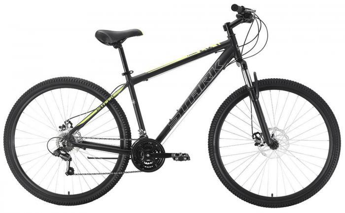 Горный велосипед хардтейл кросс кантри 27.5 дюймов скоростной алюминиевый STARK Tank 29.1 D черный 18 рама - фото 1 - id-p223903586