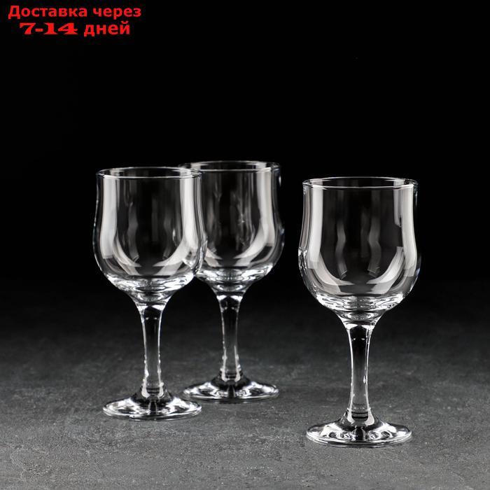 Набор фужеров для вина Paşabahçe Tulipe, 315 мл, 3 шт - фото 1 - id-p224147770