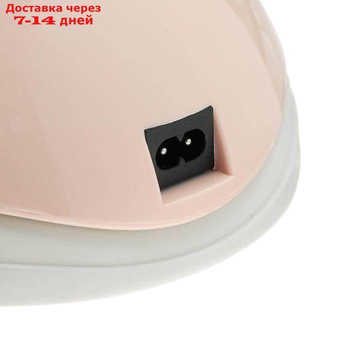 Лампа для гель-лака JessNail SUN 5, UV/LED, 48 Вт, таймер 10/30/60 сек, розовая - фото 7 - id-p224150170
