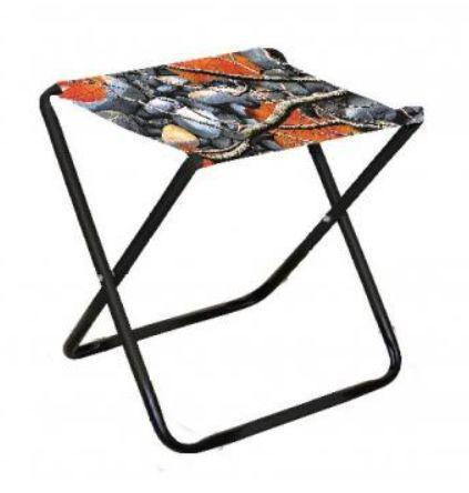 Табурет складной туристический раскладной металлический уличный садовый стул для охоты пикника NIKA ПС/4 - фото 1 - id-p223962119