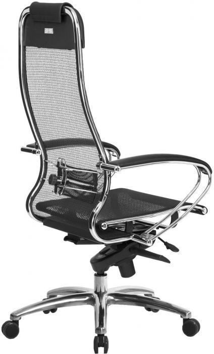 Кресло руководителя для компьютера Metta Samurai S-1.04 (черный) стул компьютерный - фото 3 - id-p223962613