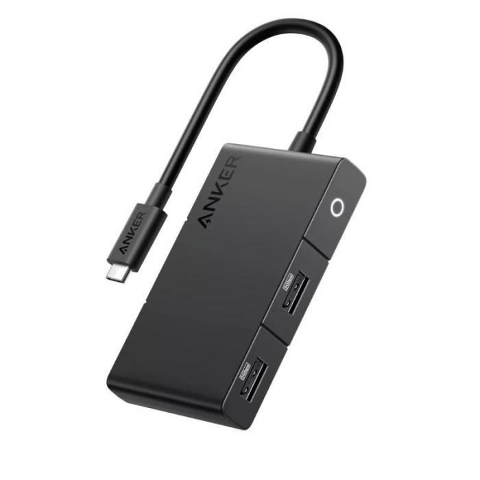 Хаб USB Anker A8356 5-in-1 USB-C/HDMI ANK-A8356G11-BK - фото 1 - id-p223771206