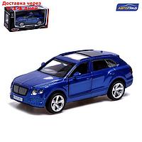 Машина металлическая BENTLEY BENTAYGA, 1:45, инерция, открываются двери, цвет синий