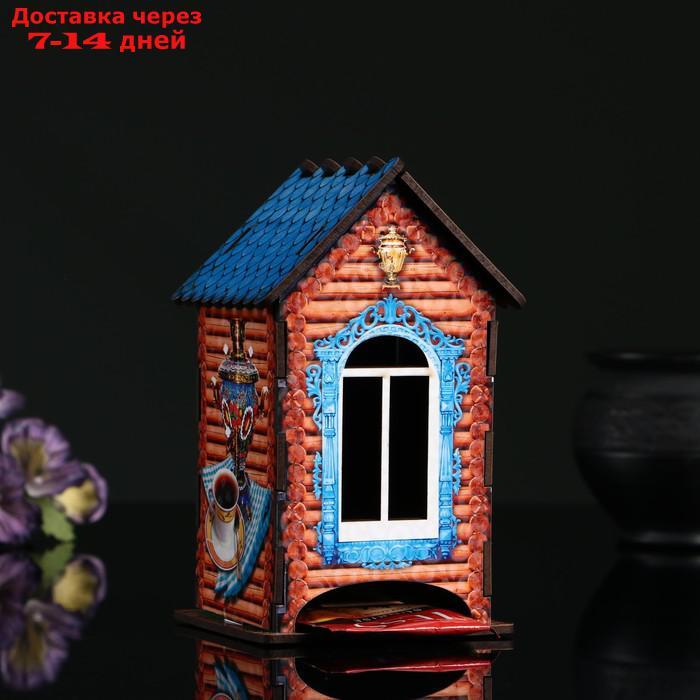 Чайный домик "Самовар", 9,8×9,8×17,4 см