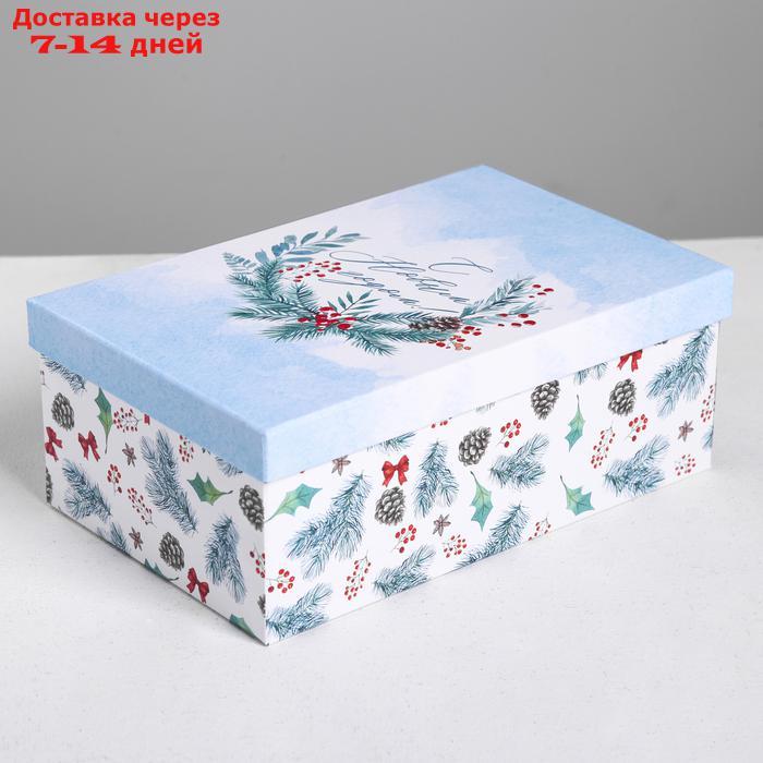 Набор коробок 10 в 1 "Новогодний", 12 х 7 х 4 32.5 × 20 × 12.5 см 4 - фото 2 - id-p224150290