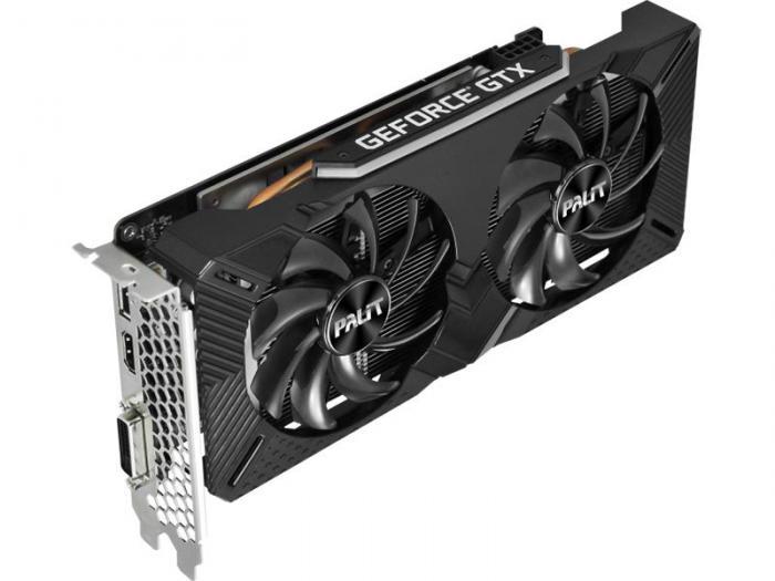 Видеокарта Palit GeForce GTX 1660 Ti 1500MHz PCI-E 3.0 6144Mb 1815MHz DVI HDMI HDCP NE6166TS18J9-1160C - фото 1 - id-p223962412