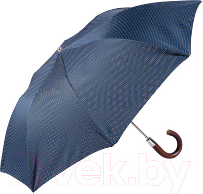 Зонт складной Pasotti Auto Legno Punto Blu - фото 1 - id-p224184214