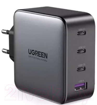 Зарядное устройство сетевое Ugreen CD226 / 40747 - фото 1 - id-p224181275