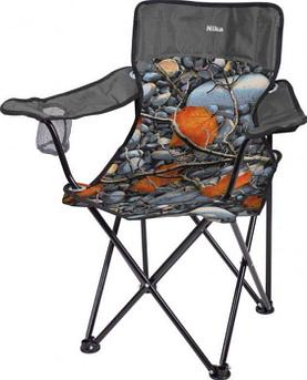 Стул походный туристический складной Nika Премиум 5 ПСП5/4 кресло кемпинговое для пикника рыбалки