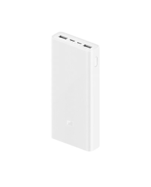 Внешний аккумулятор Xiaomi Mi Power Bank 3 PLM18ZM USB-C 20000mAh (белый) - фото 1 - id-p224187281