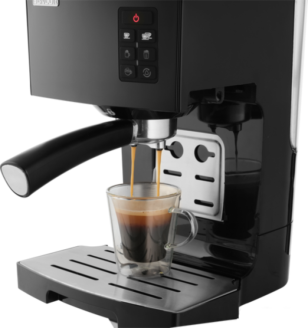 Рожковая помповая кофеварка Sencor SES 4050SS (черный) - фото 1 - id-p194260023